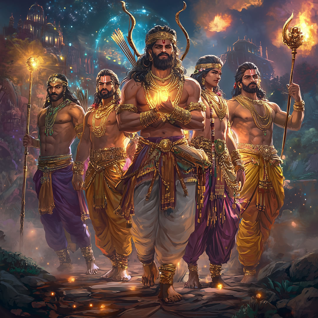 Les Pandava, Protecteurs du Dharma